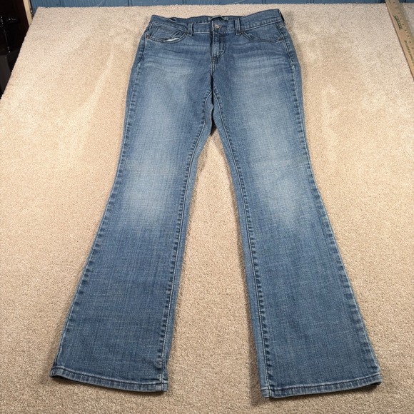 Levi's Denim - Levi's 515 Bootcut Jeans‎ Womens 10M (FITS 31x31) Blue Medium Wash Stretch Denim